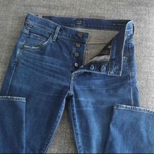 CoH Citizens of Humanity Elsa Mid-rise Slim Fit Crop sz 27